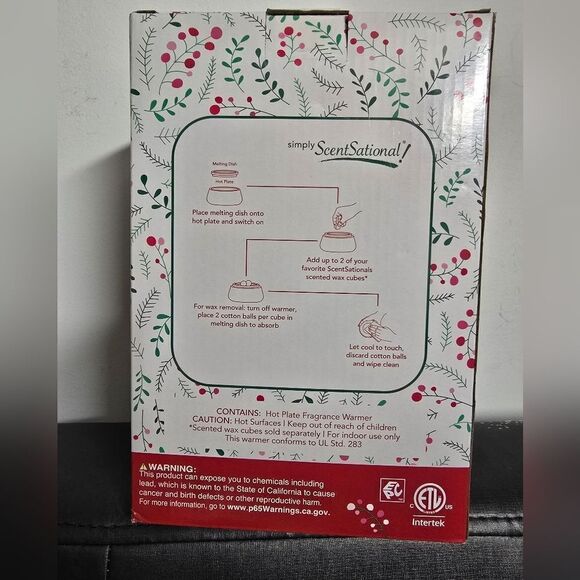 Scentsationals Snowman Lantern Limited Edition Wax Warmer Christmas, New - Picture 8 of 9